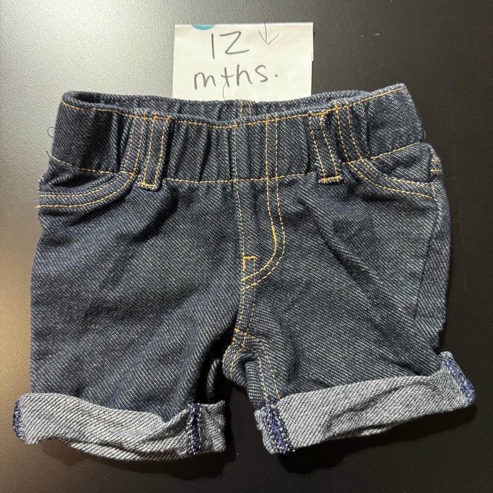 BUNDLE | Girls size 12 mths | Pink\jean | Kids Shorts - Picture 4 of 5